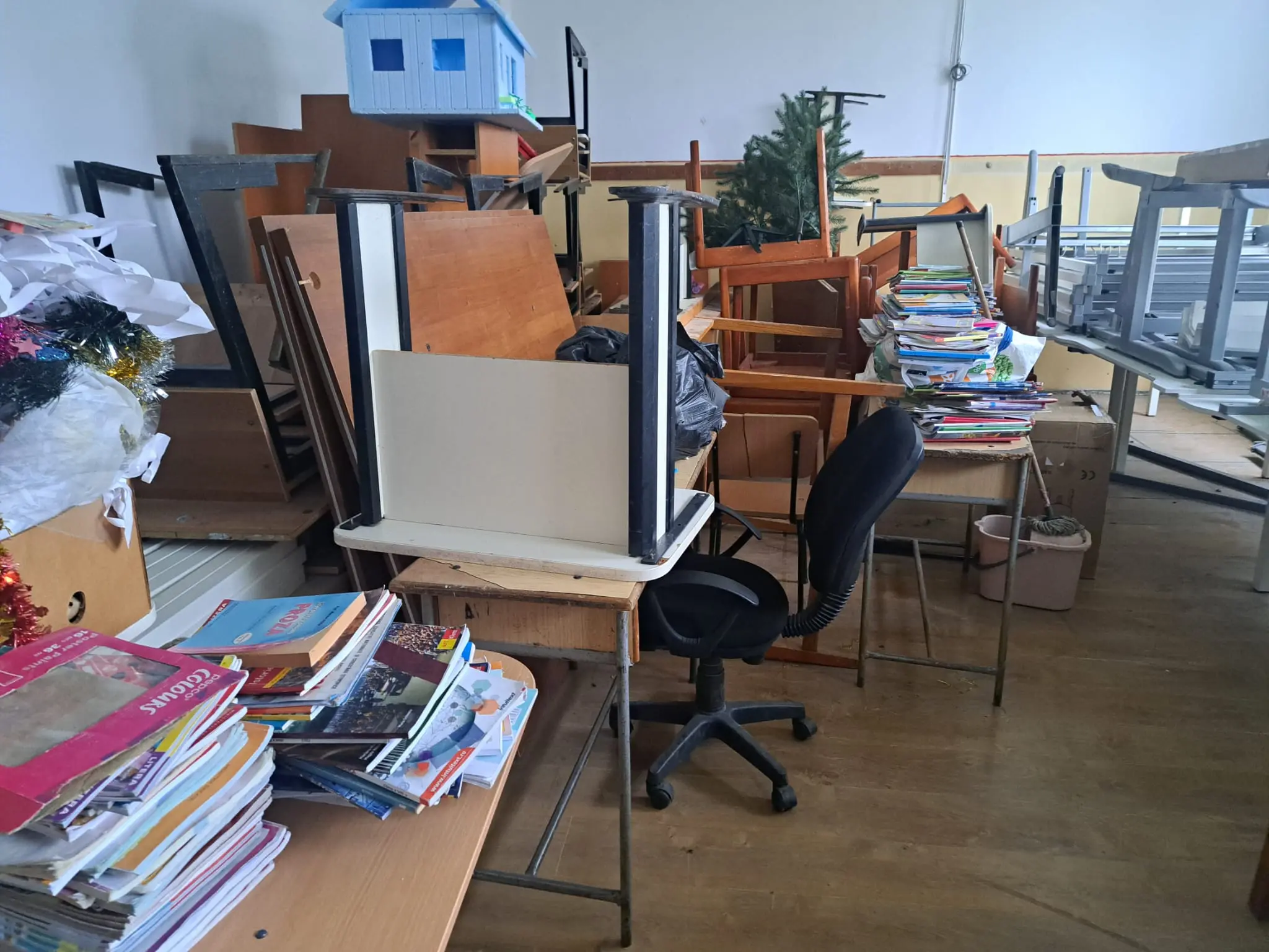 clasroom ready to be upgraded