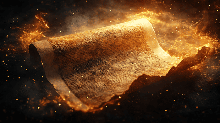 An ancient scroll shrouded in mystery