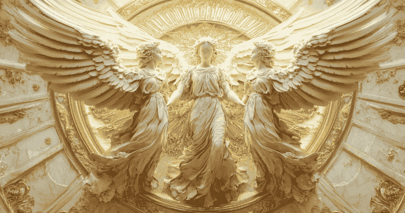 three angels image