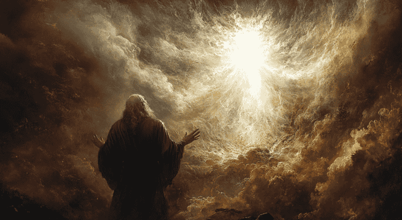 representation of a divine response