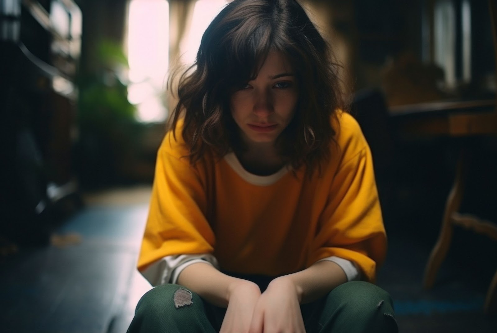 woman sad because of jealousy