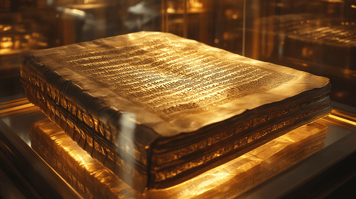 Rare manuscript of the Book of Enoch